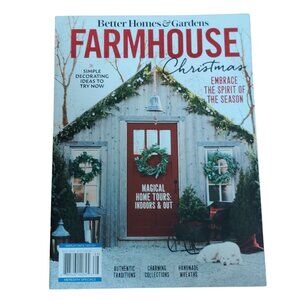 Better Homes & Gardens Farmhouse Christmas 2021 Holiday Magazine Special Issue